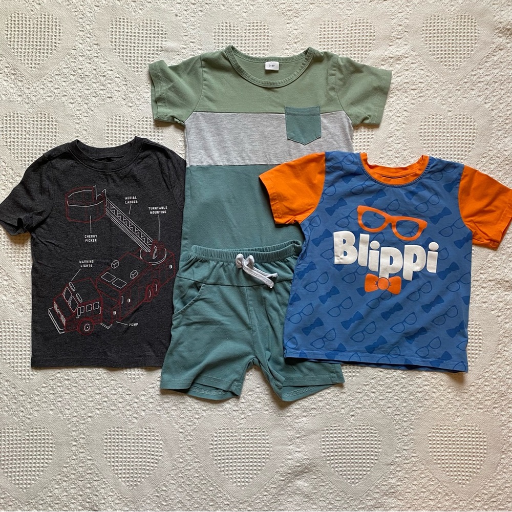 $10 or 2/$15  4T Toddler Boy Clothing Bundle